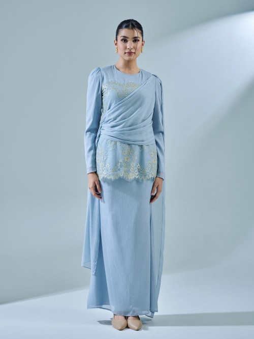 RESTIKA KURUNG - ASH BLUE