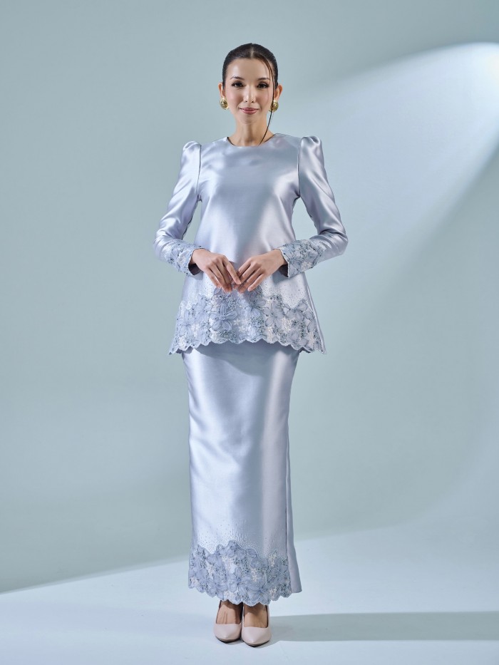 RISYANA KURUNG - SILVER GREY