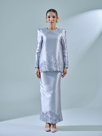 RISYANA KURUNG - SILVER GREY