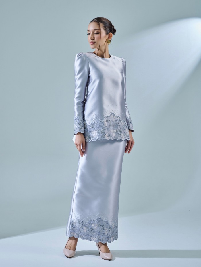 RISYANA KURUNG - SILVER GREY