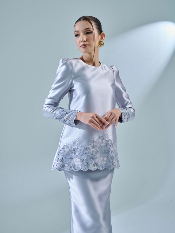 RISYANA KURUNG - SILVER GREY