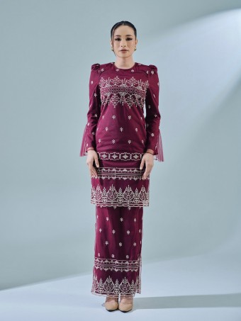 MIZAA KURUNG - BURGUNDY