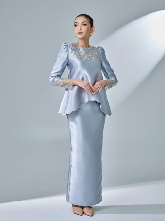 DIANY KURUNG - ASH BLUE