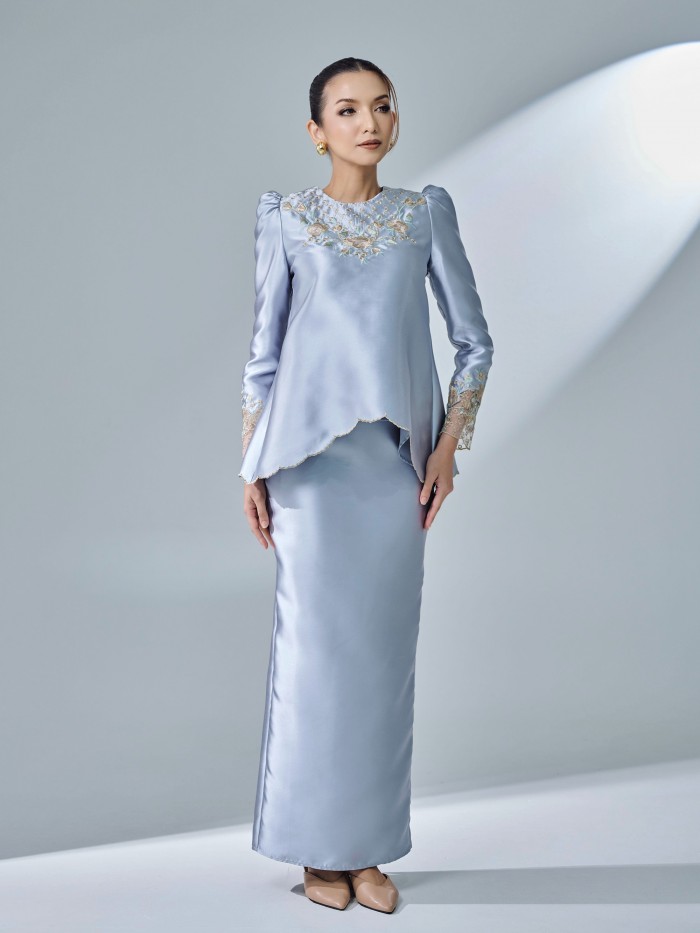 DIANY KURUNG - ASH BLUE