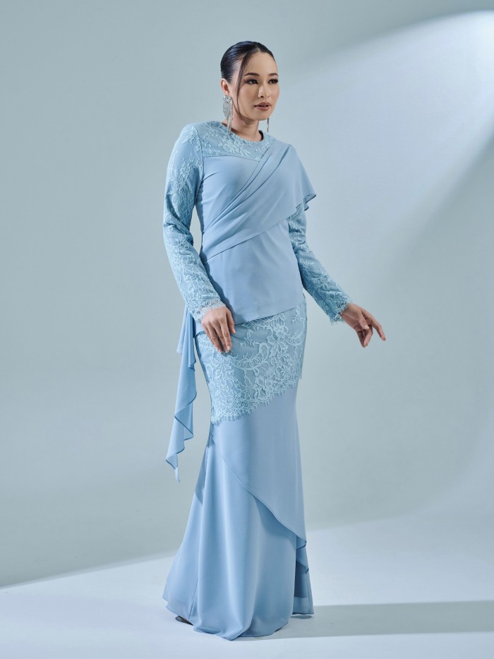 FAYRA KURUNG - DUSTY BLUE