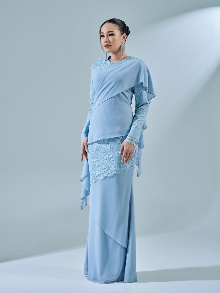 FAYRA KURUNG - DUSTY BLUE