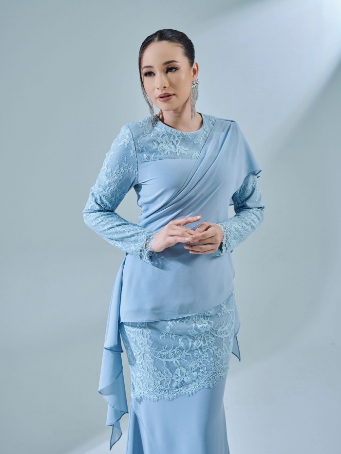 FAYRA KURUNG - DUSTY BLUE