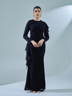 FAYRA KURUNG - BLACK