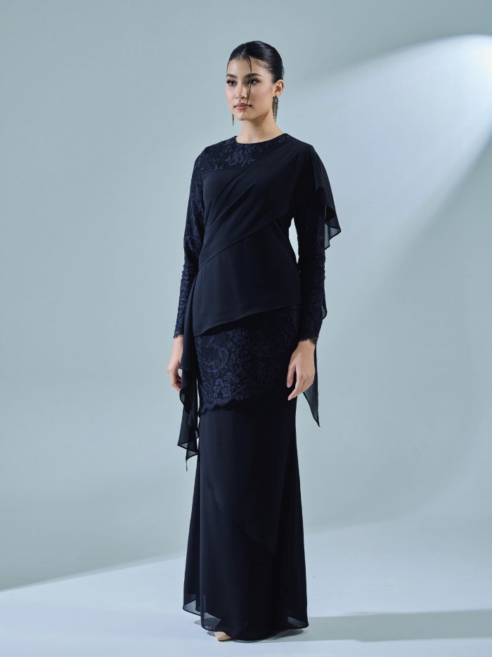 FAYRA KURUNG - BLACK