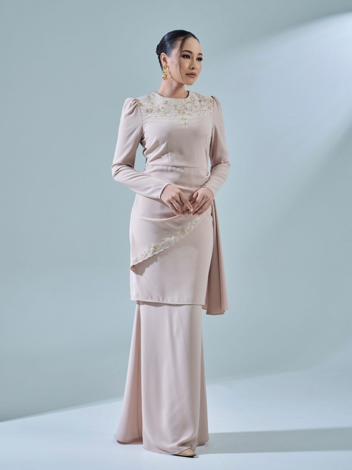 TIYANA KURUNG - NUDE BROWN