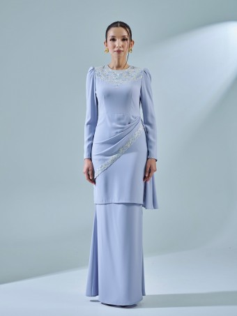 TIYANA KURUNG - ASH BLUE