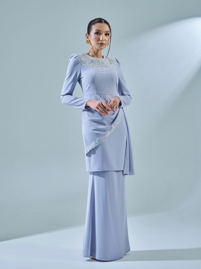 TIYANA KURUNG - ASH BLUE