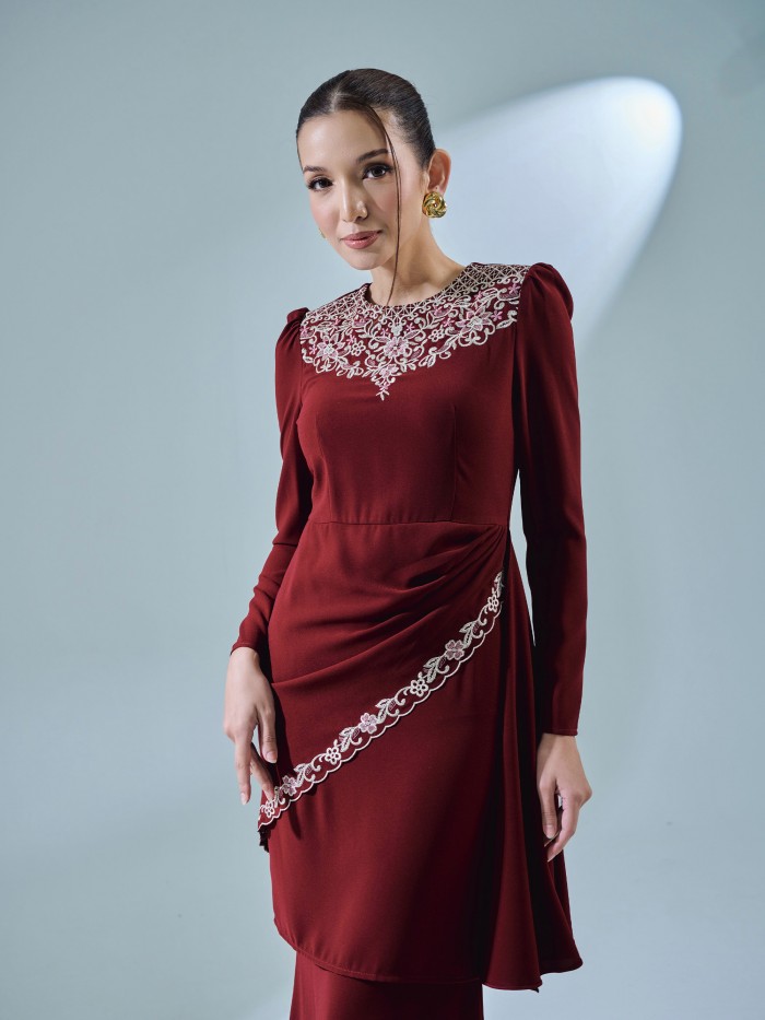 TIYANA KURUNG - MAROON