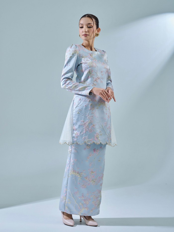 EZARIA KURUNG - ASH BLUE