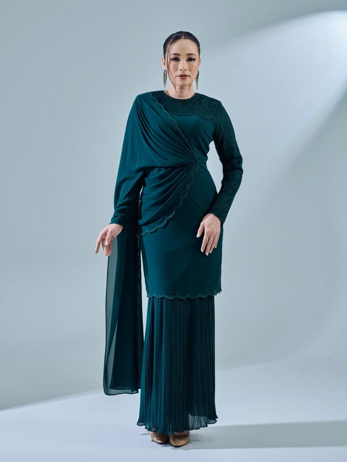 AURORA KURUNG - EMERALD TEAL