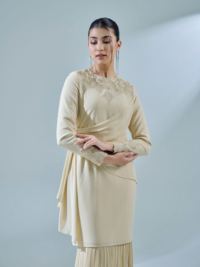 ESRANA KURUNG - SOFT YELLOW