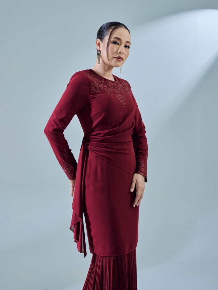 ESRANA KURUNG - MAROON