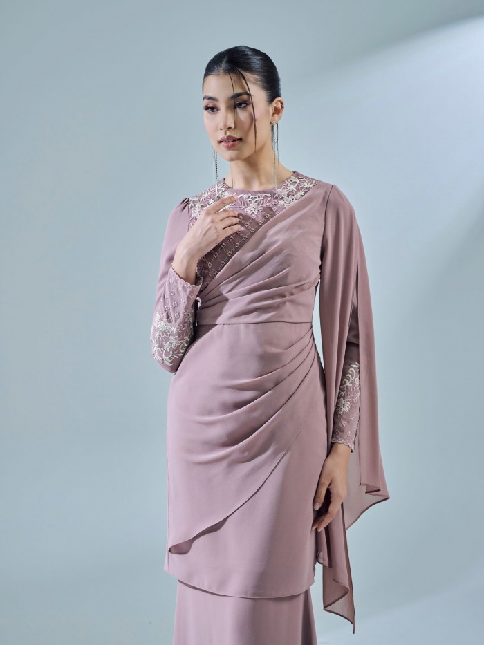 MISHELL KURUNG - DARK MAUVE