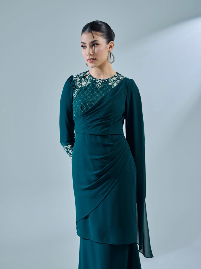 MISHELL KURUNG - EMERALD TEAL