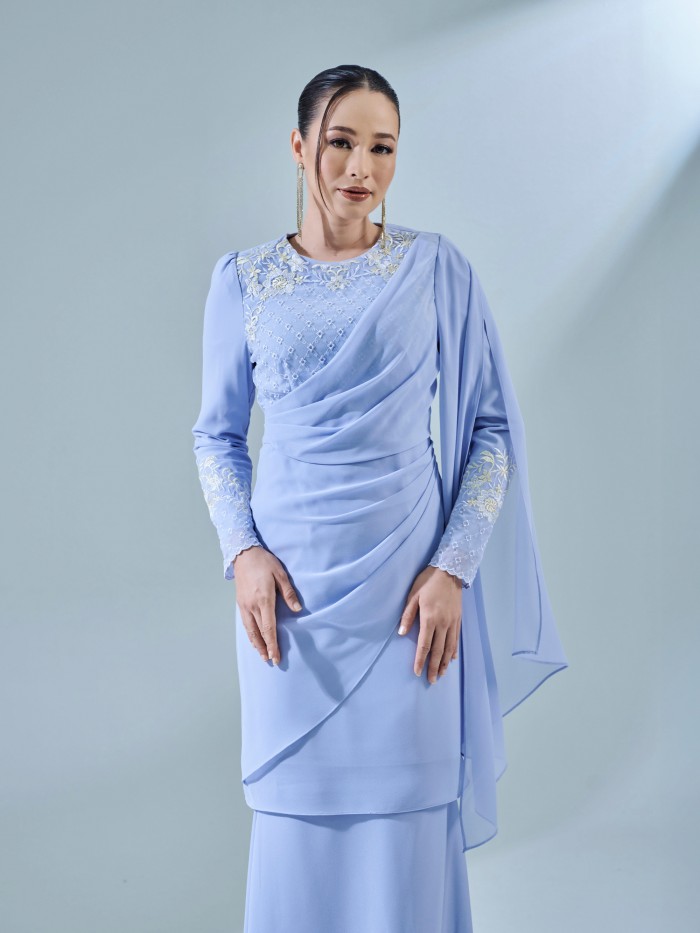 MISHELL KURUNG - SERENITY BLUE