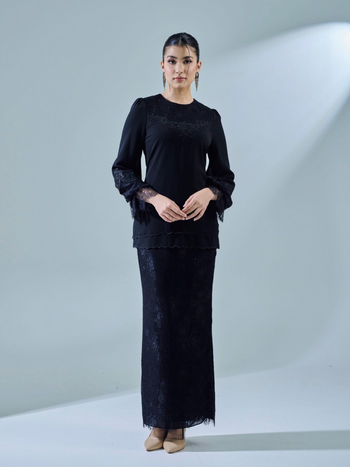 SURAYA KURUNG - BLACK