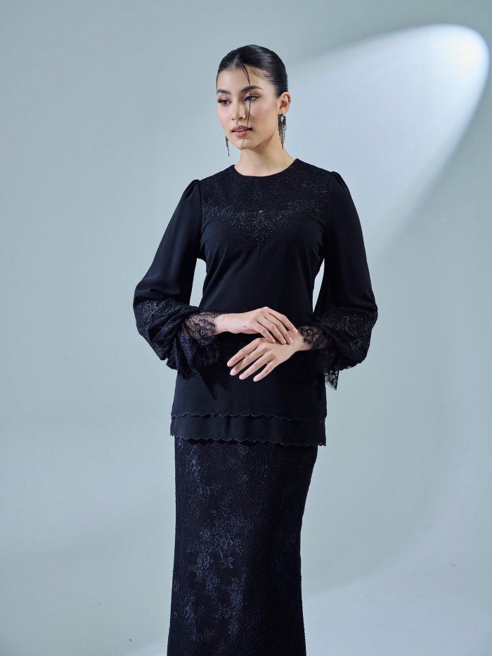 SURAYA KURUNG - BLACK