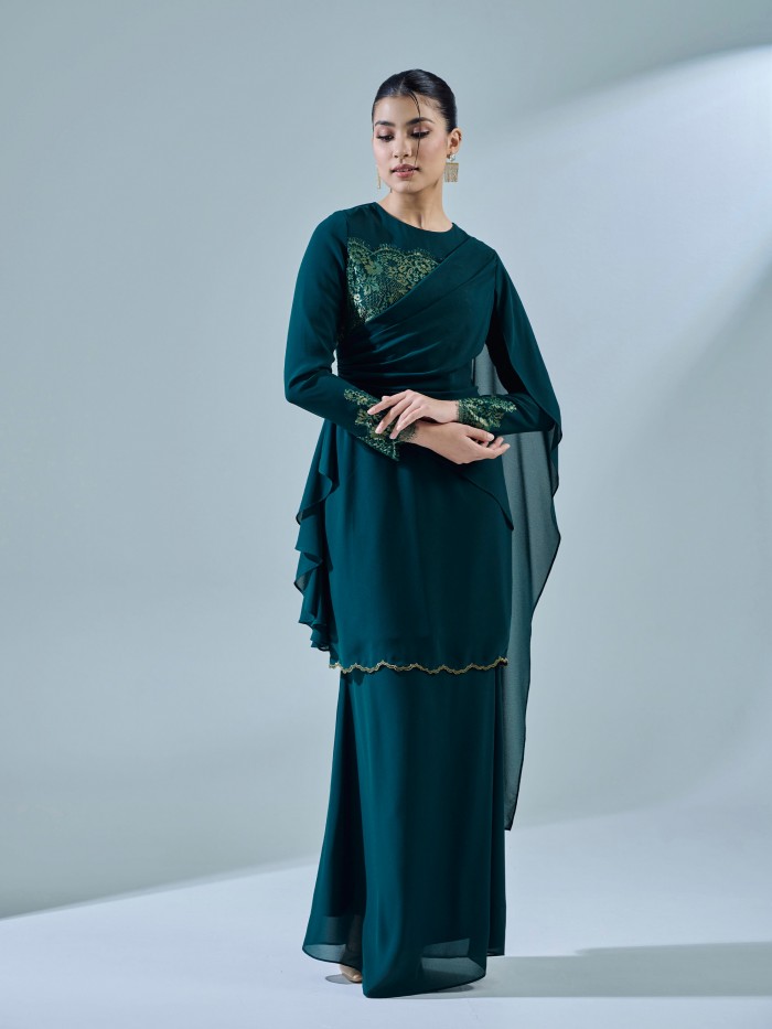 GRETA KURUNG - EMERALD TEAL