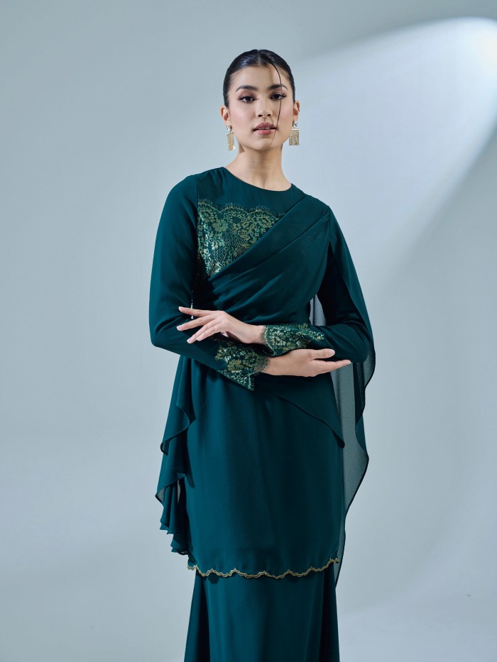 GRETA KURUNG - EMERALD TEAL