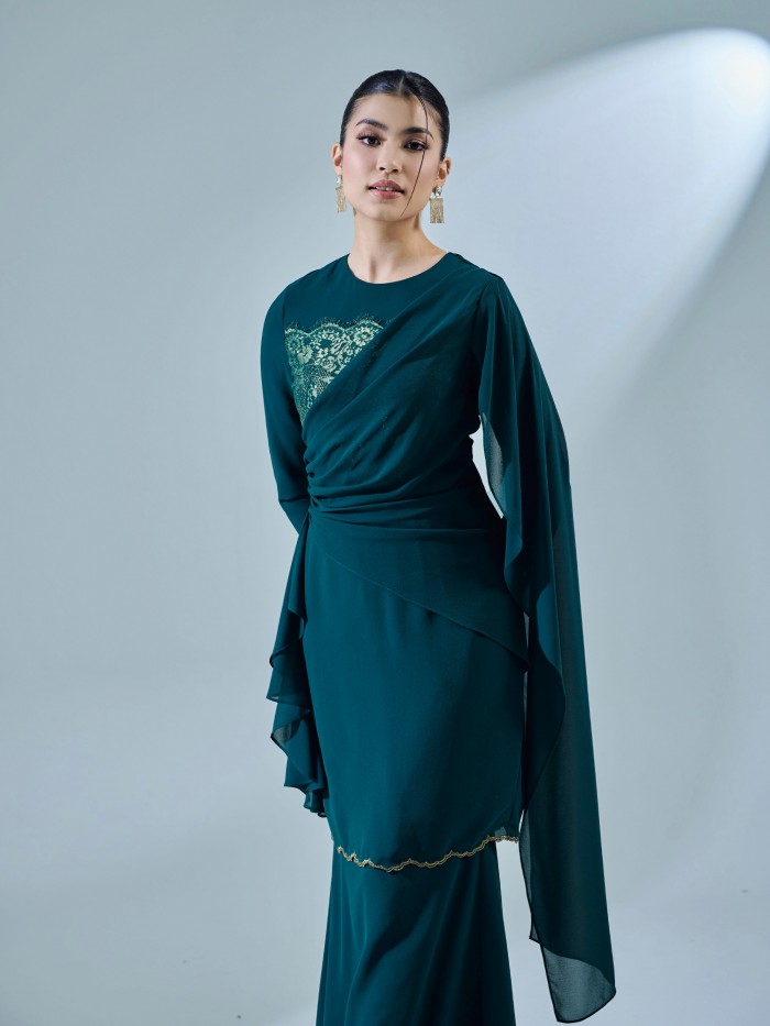 GRETA KURUNG - EMERALD TEAL