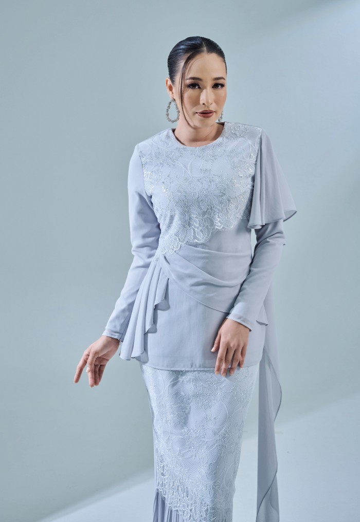 VERINE KURUNG - LIGHT GREY