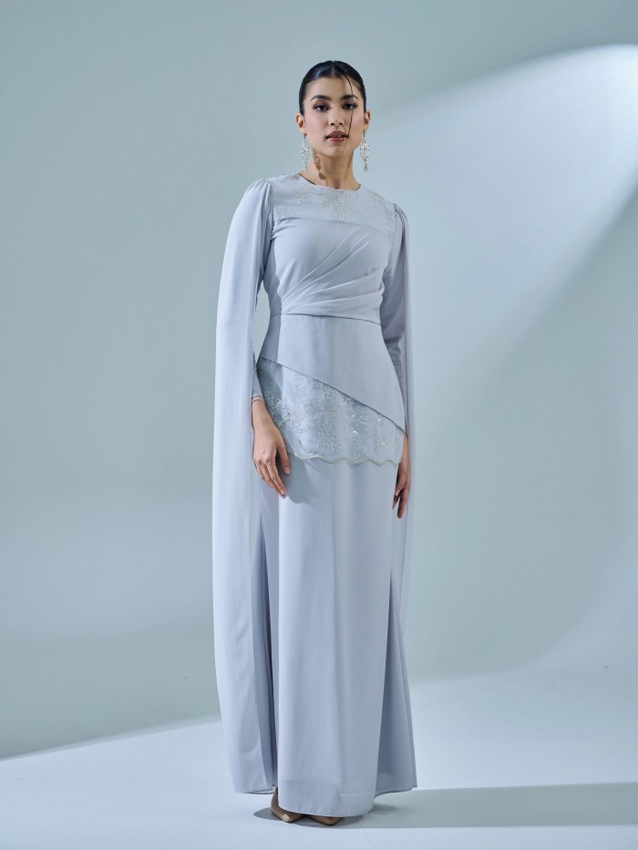 KESNIA DRESS - GREY