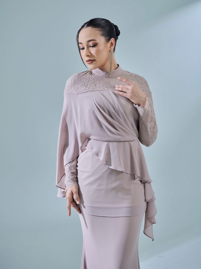 RAVIANA KURUNG - PALE MAUVE