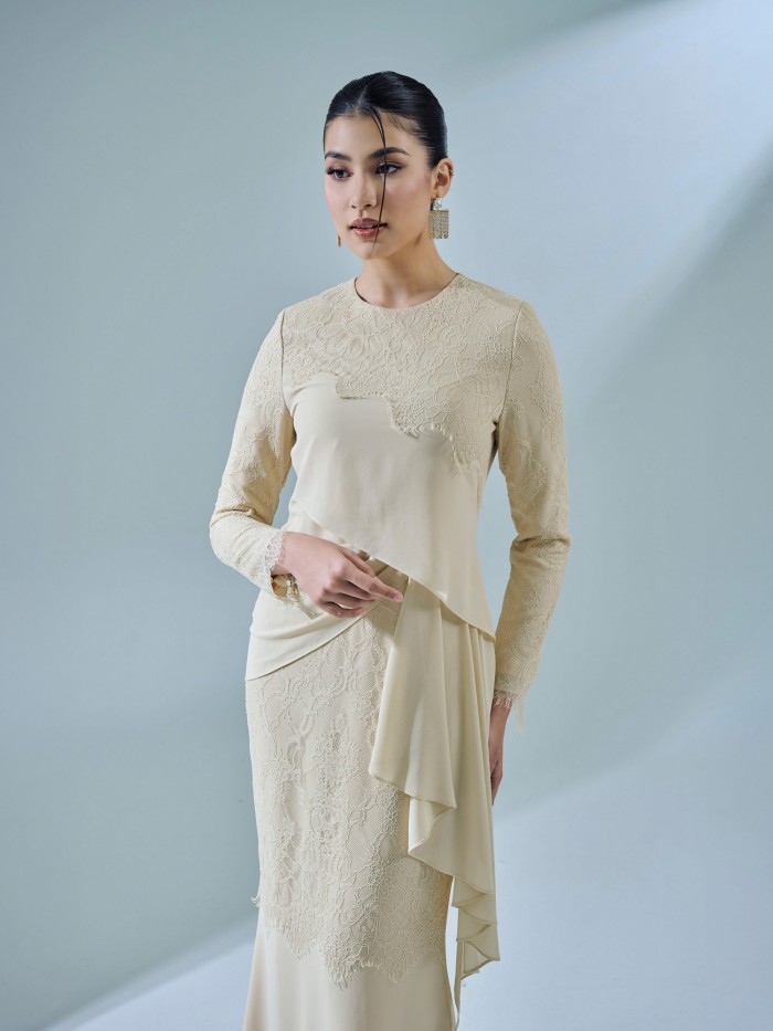 RAISA DRESS - SOFT YELLOW