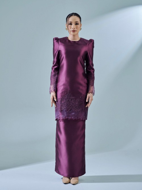 ASRETA KURUNG - DARK PURPLE