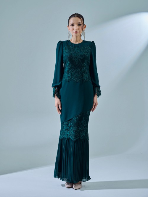 ARISSA DRESS - EMERALD TEAL