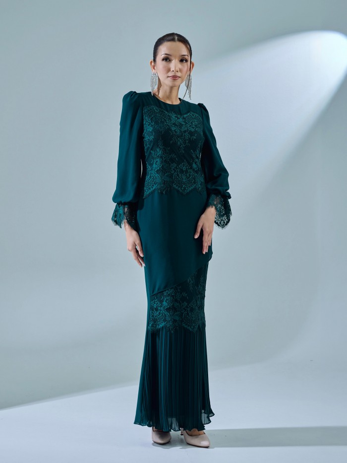 ARISSA DRESS - EMERALD TEAL