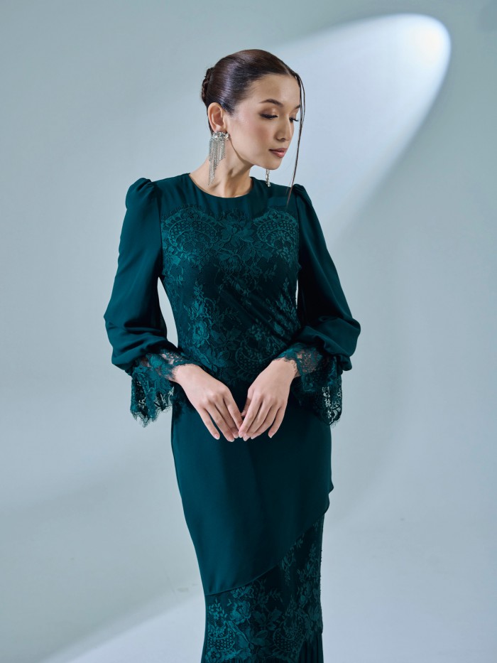 ARISSA DRESS - EMERALD TEAL