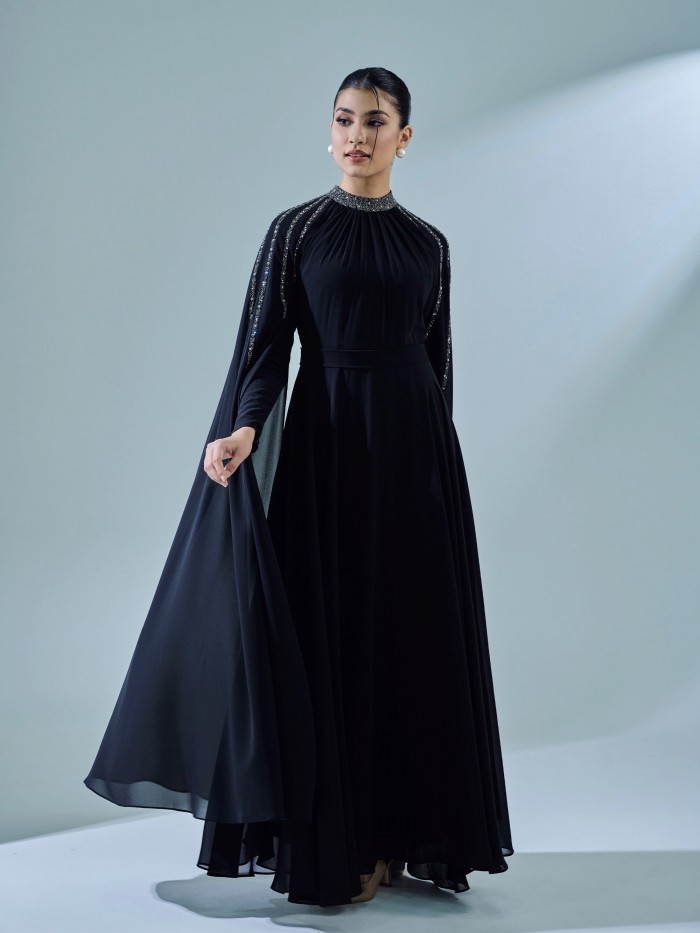 THALIA DRESS - BLACK