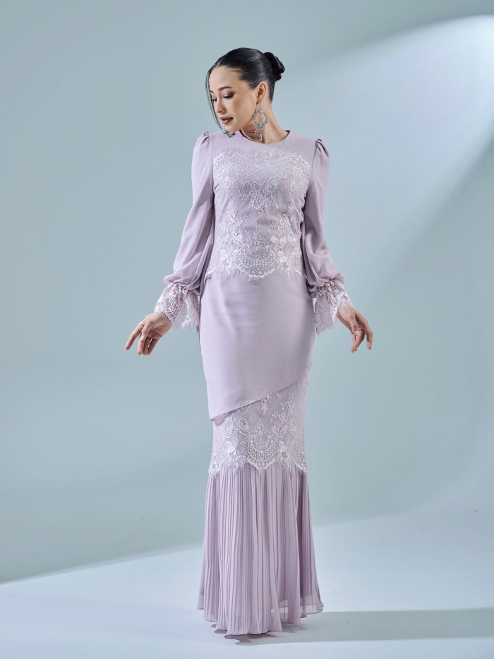 ARISSA DRESS - ORCHID ICE