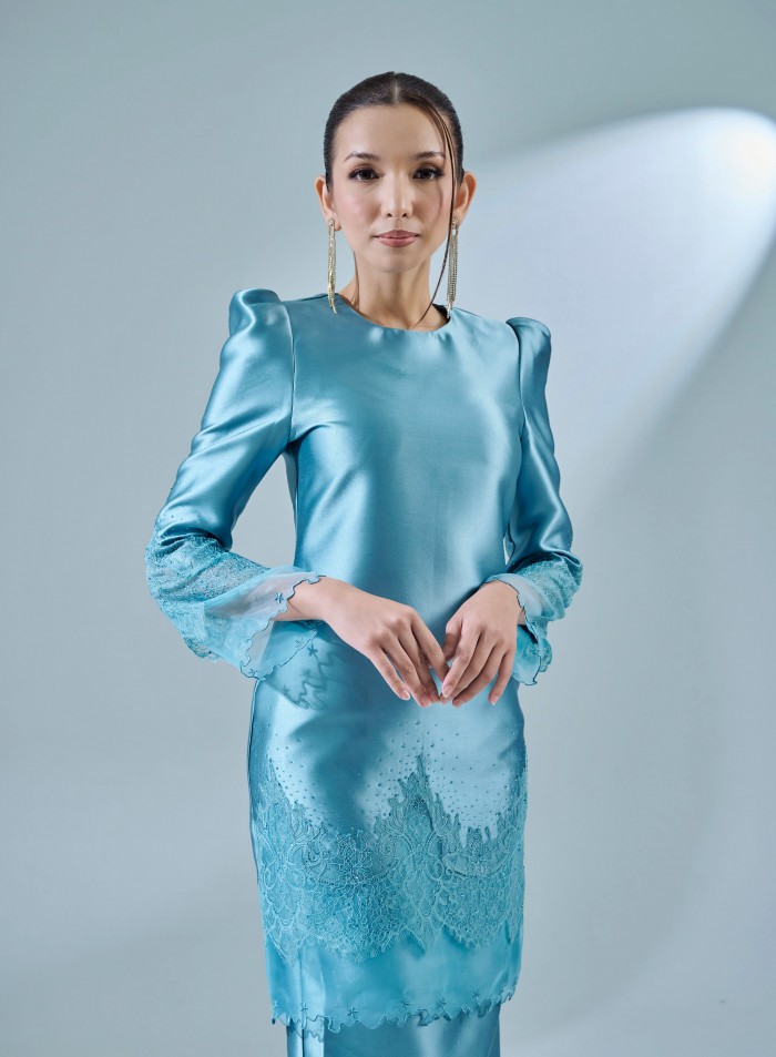 ASRETA KURUNG - BLUE TURQUOISE