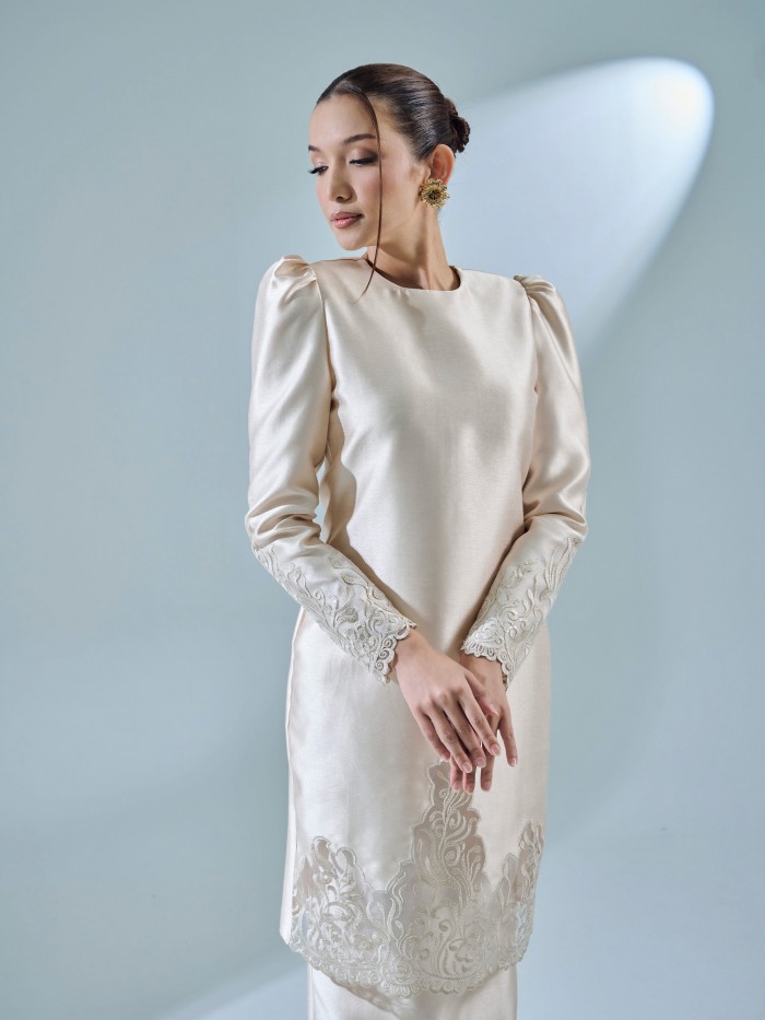 RATNAA KURUNG - IVORY GOLD