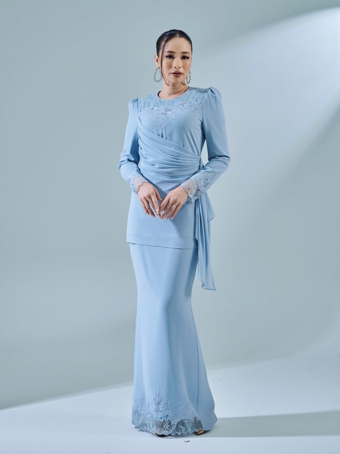 REEYA KURUNG - ASH BLUE