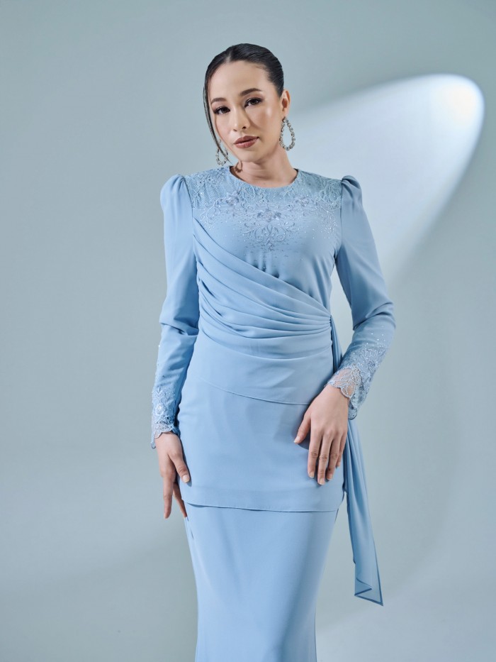 REEYA KURUNG - ASH BLUE