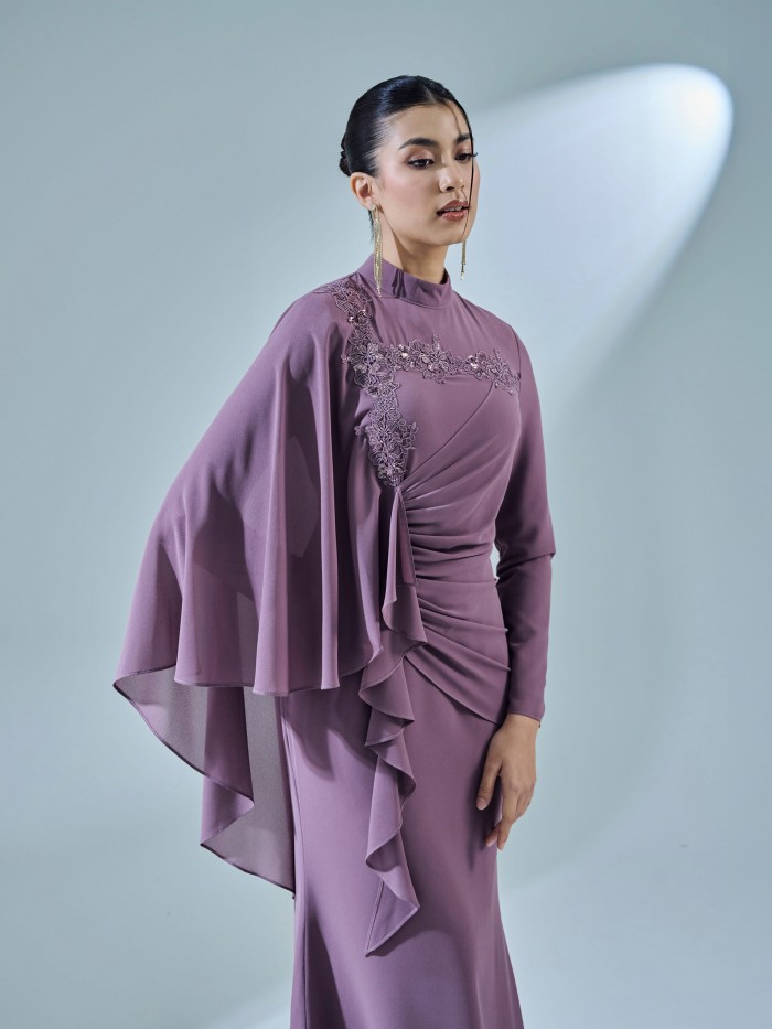 EMILA DRESS - TWILIGHT MAUVE