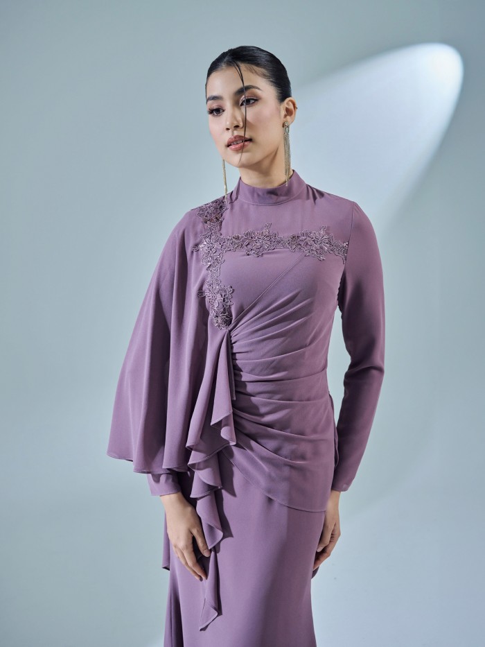 EMILA DRESS - TWILIGHT MAUVE