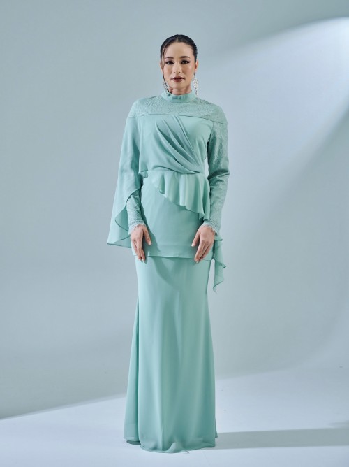 RAVIANA KURUNG - SAGE GREEN