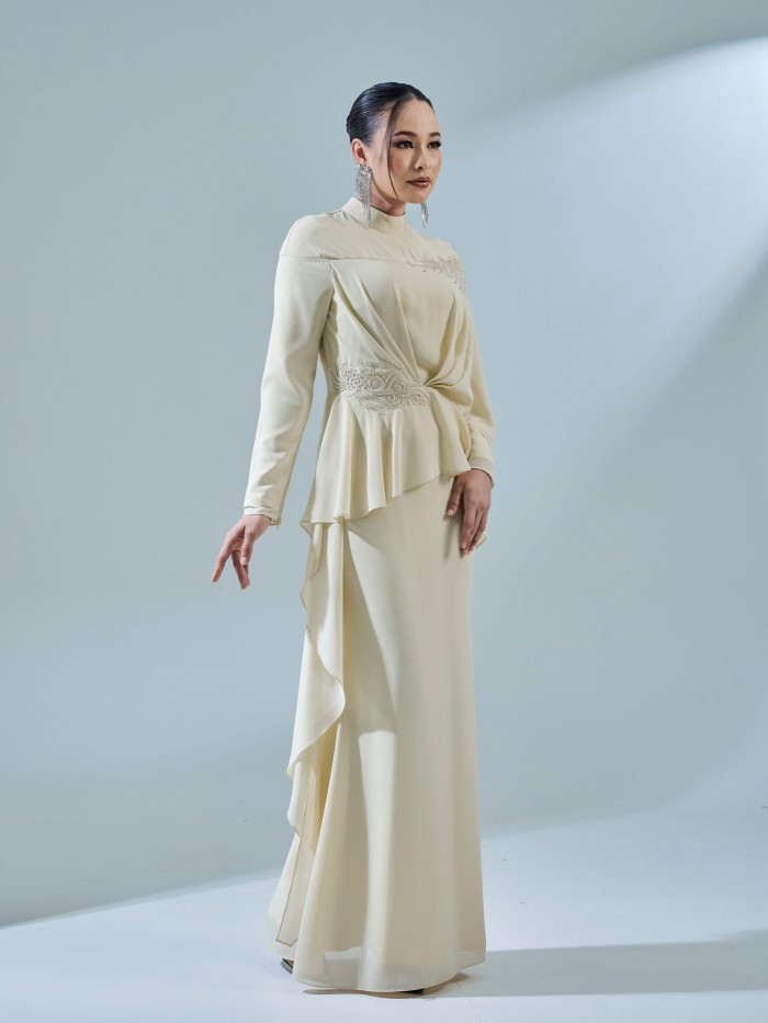 ERANI DRESS - SOFT YELLOW