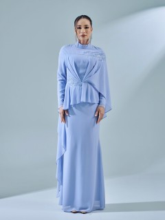 ERANI DRESS - SERENITY BLUE