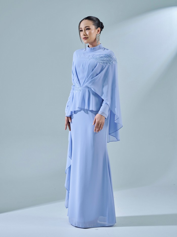 ERANI DRESS - SERENITY BLUE