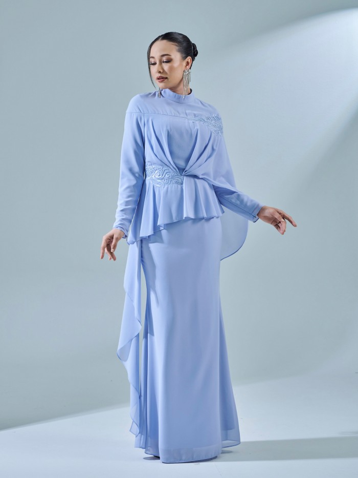 ERANI DRESS - SERENITY BLUE